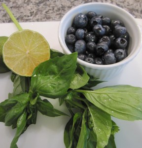 blueberry basil cocktail